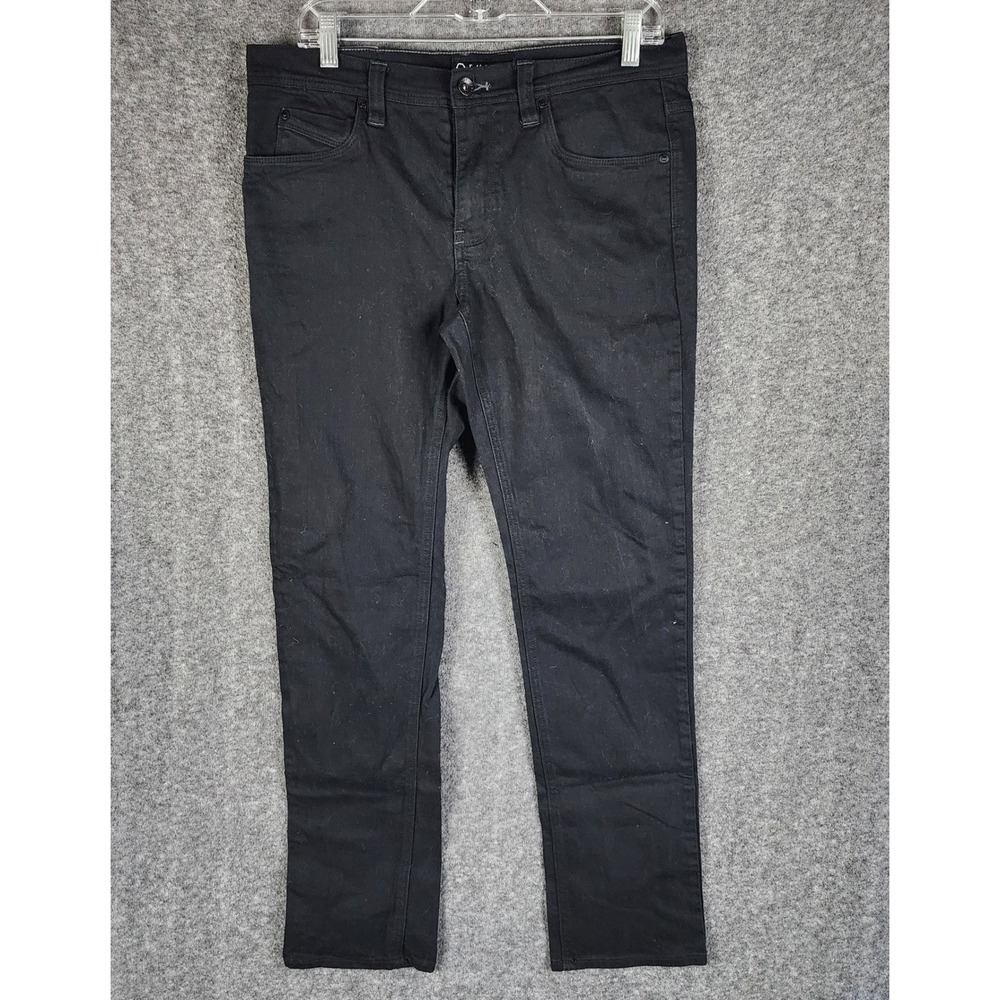 Empyre Jeans Mens 34 Skeletor Black Slim Stretch Denim EUC